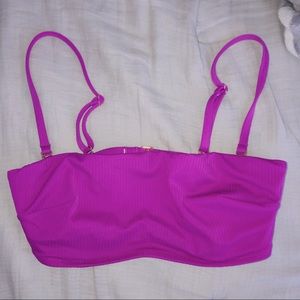 Purple bikini top